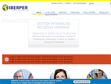 Tablet Screenshot of iberper.com